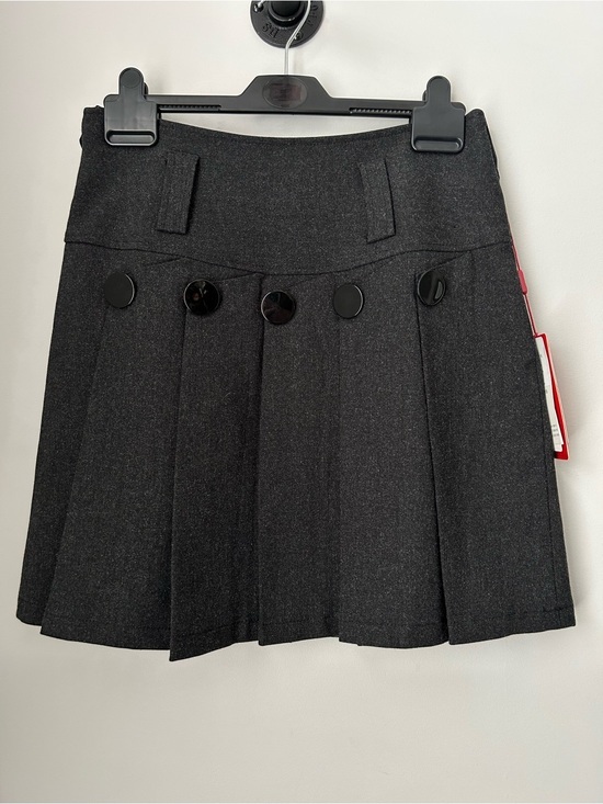 Dresses & Skirts - Pleated Skirt with Buttons